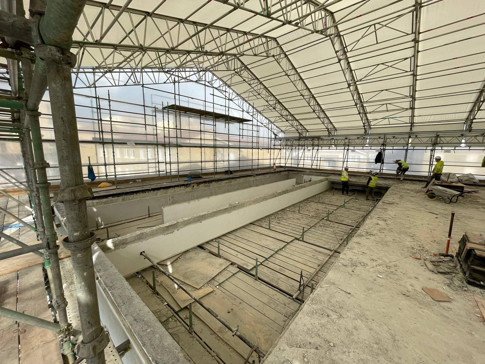 4. raac removal ongoing