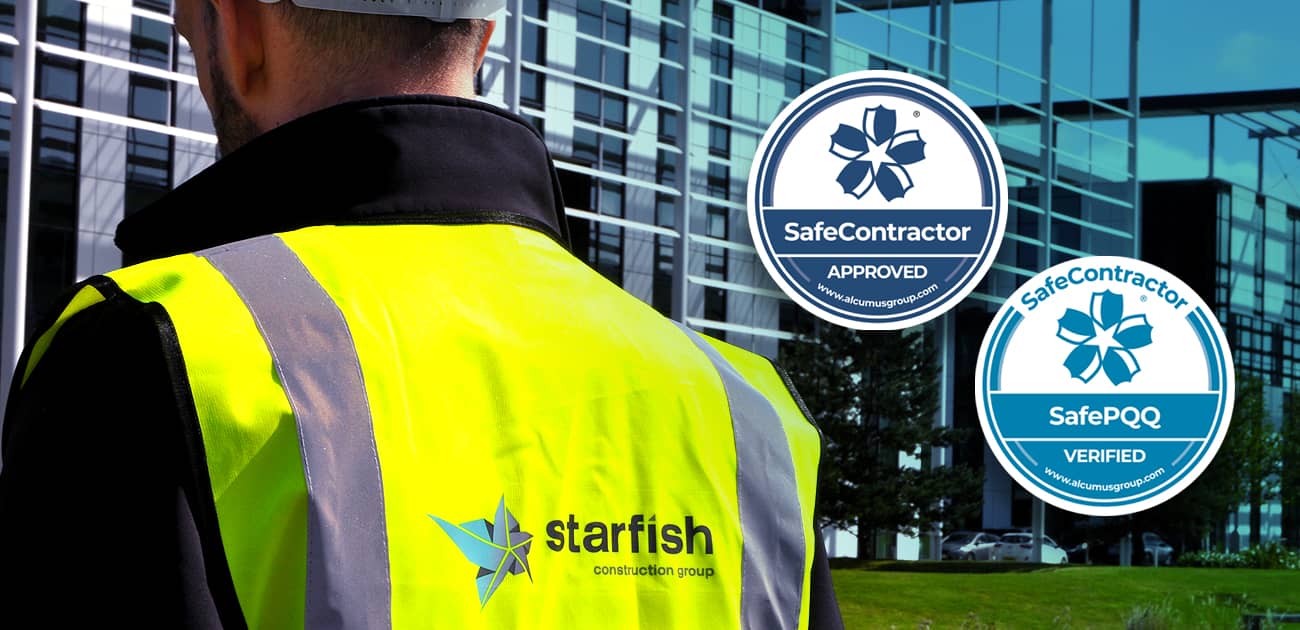 Safety contractor banner
