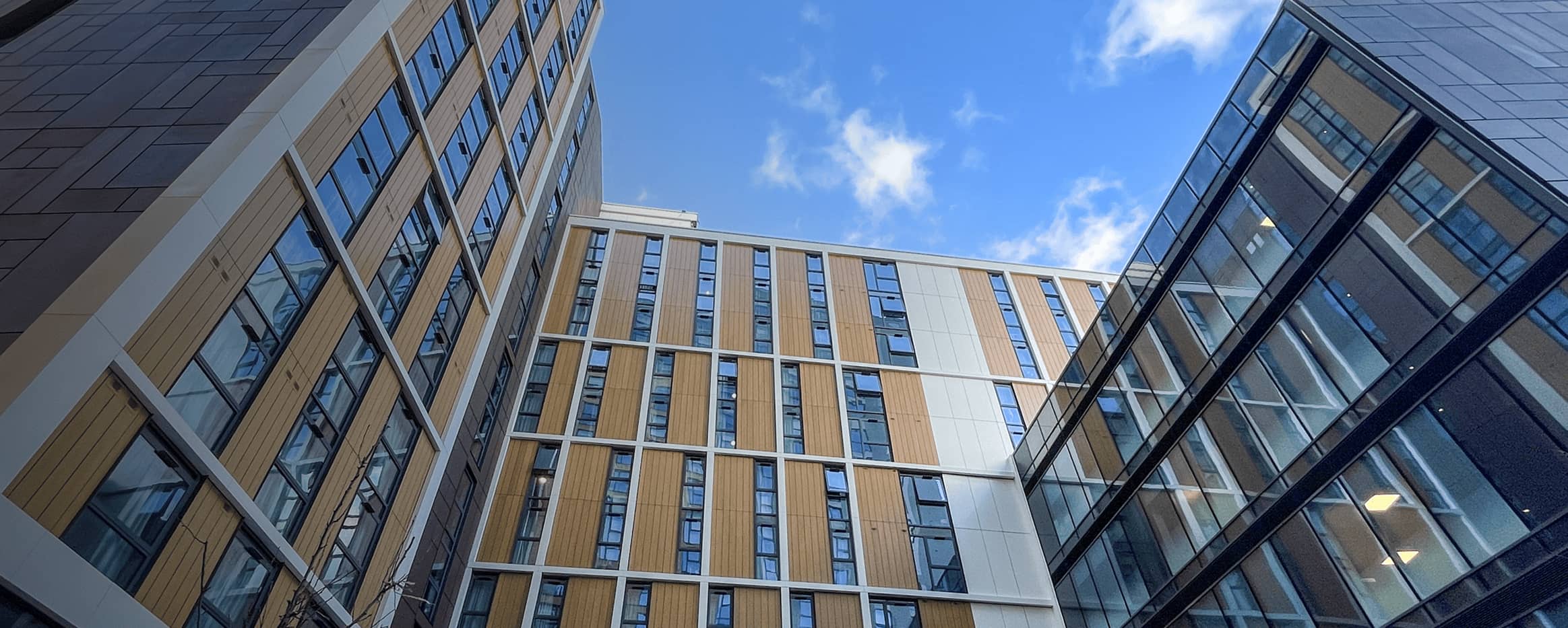 Student accommodation in Bournemouth with its new non-combustible façade