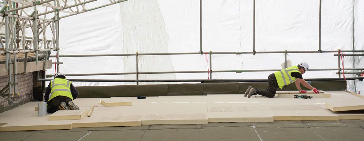 roofing area raac works