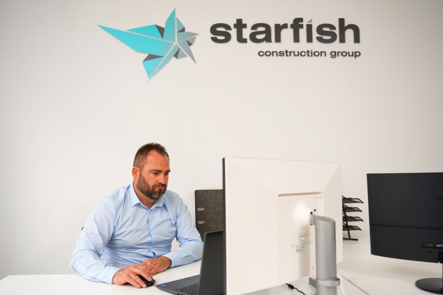 consultants reviewing a document