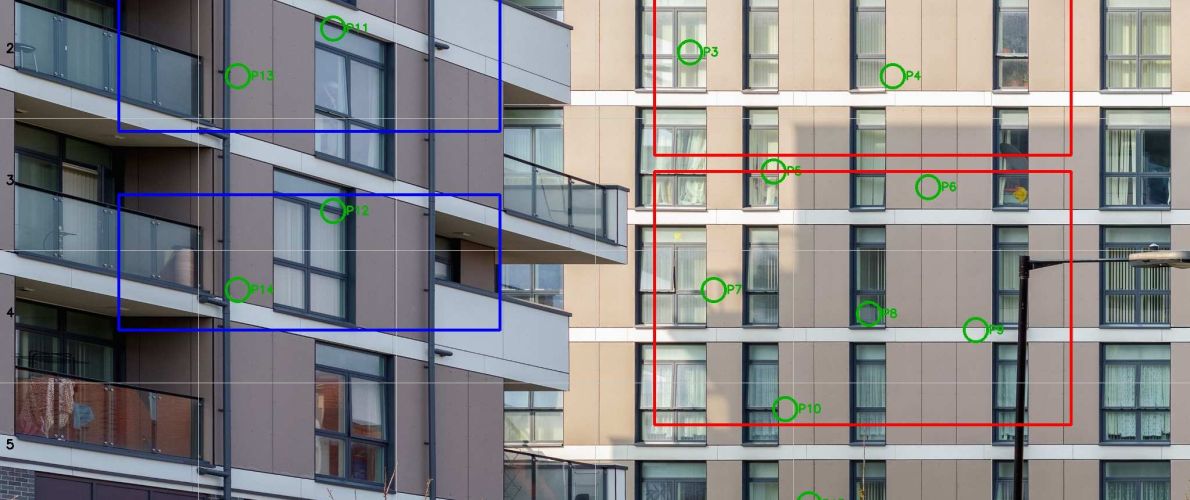 computer generated simulation of construction area