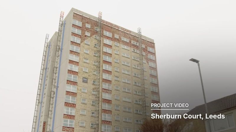 Sherburn Court, Leeds: Façade and Window Replacement