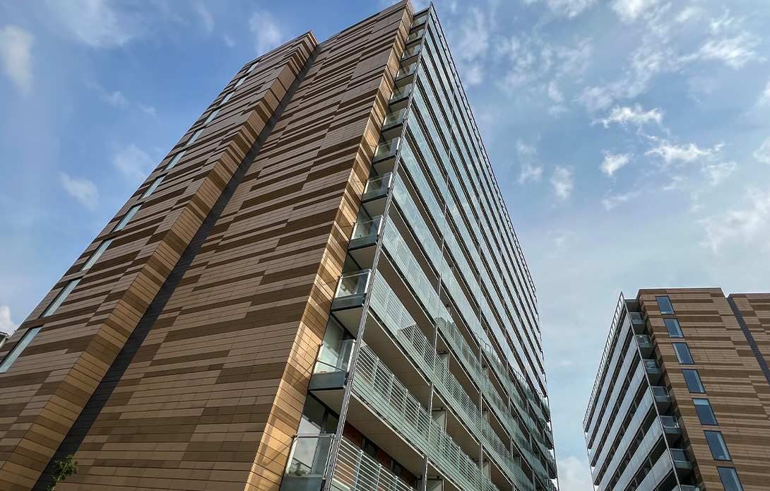 St George's Island Manchester Facade remediation