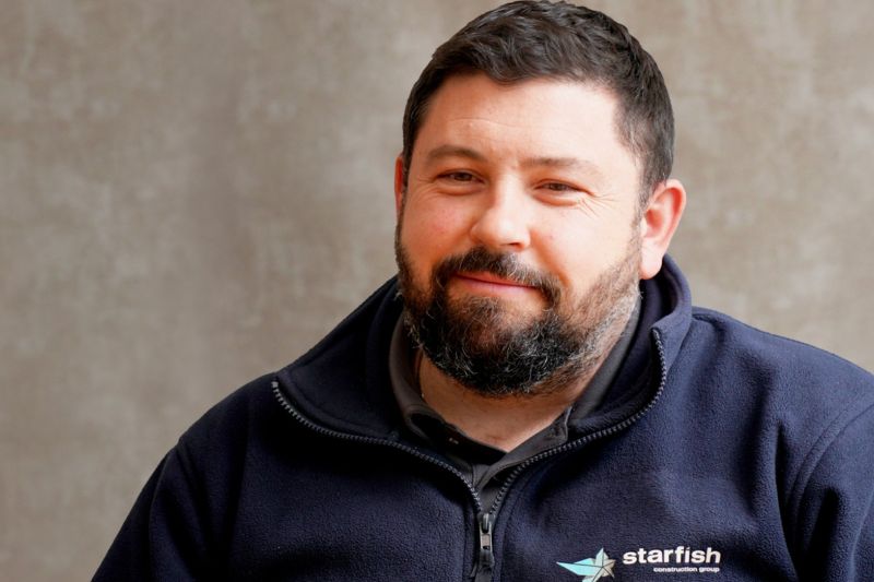 Shaun McCluskey, Operations Director at Starfish Construction