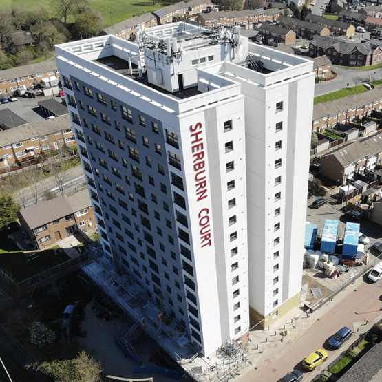 Social Housing High-Rise Façade Replacement, Leeds