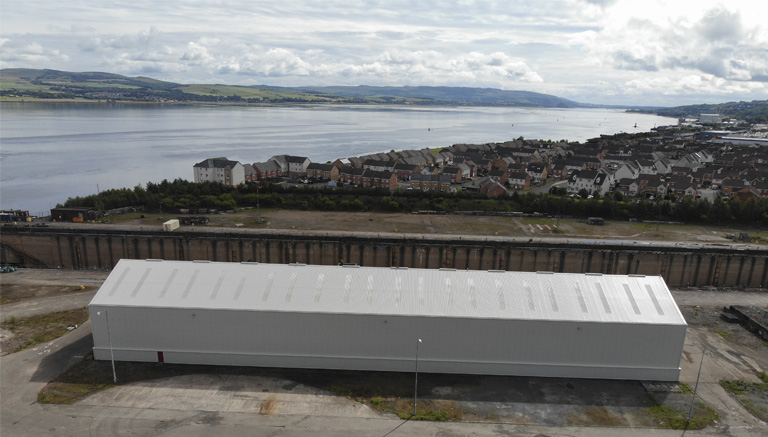 Coastal Industrial Shed, Scotland