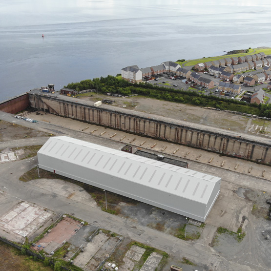 Coastal Industrial Shed, Scotland
